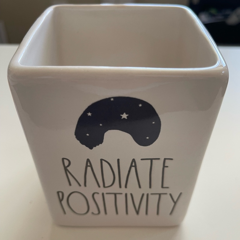 Rae Dunn pen holder Radiate Positivity
